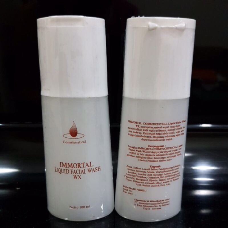Immortal Liquid facial wash WX