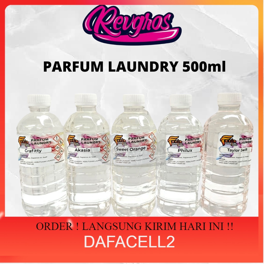 PARFUM LAUNDRY 500ML / PARFUM PAKAIAN / PENGHARUM LAUNDRY / PEWANGI PAKAIAN