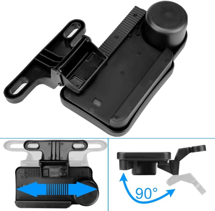 Car Table Tray + Cup Holder | Tempat Organizer Phone Jok Kursi Mobil