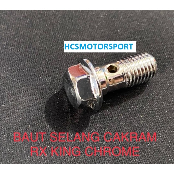BAUT SELANG REM CAKRAM RX KING CHROME KRUM KILAT TEBAL