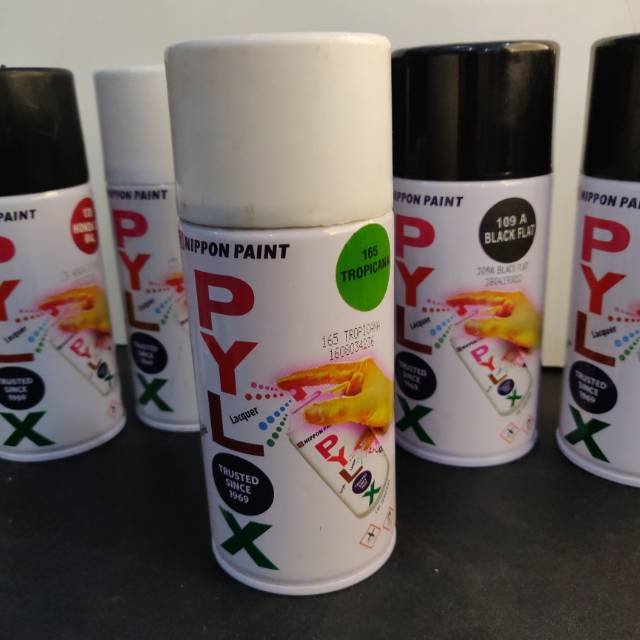 

PYLOX NIPPON PAINT TROPICANA 165 CAT SEMPROT CAT BODY CAT BESI 300cc