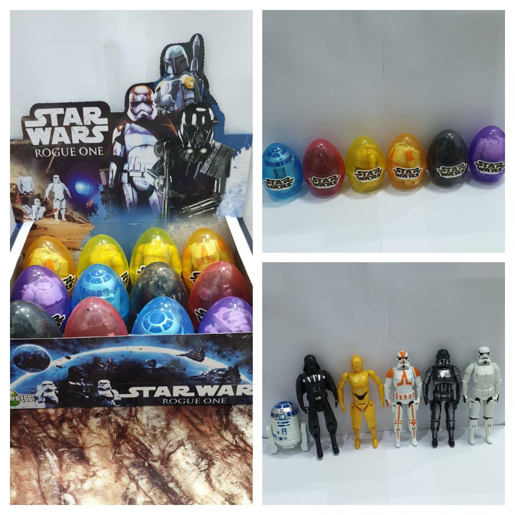 SURPRISE EGG MAINAN TELUR SURPRISE MURAH (STAR WARS)