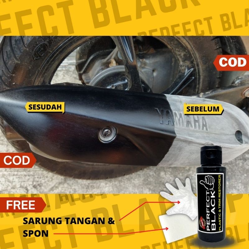 penghitam body bodi motor mobil permanen back to black