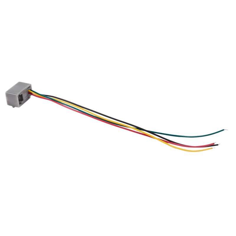 [CON-9014] 616E 4P4C RJ9 FEMALE TELEPHONE CONNECTOR ADAPTER W 4 WIRES 8CM