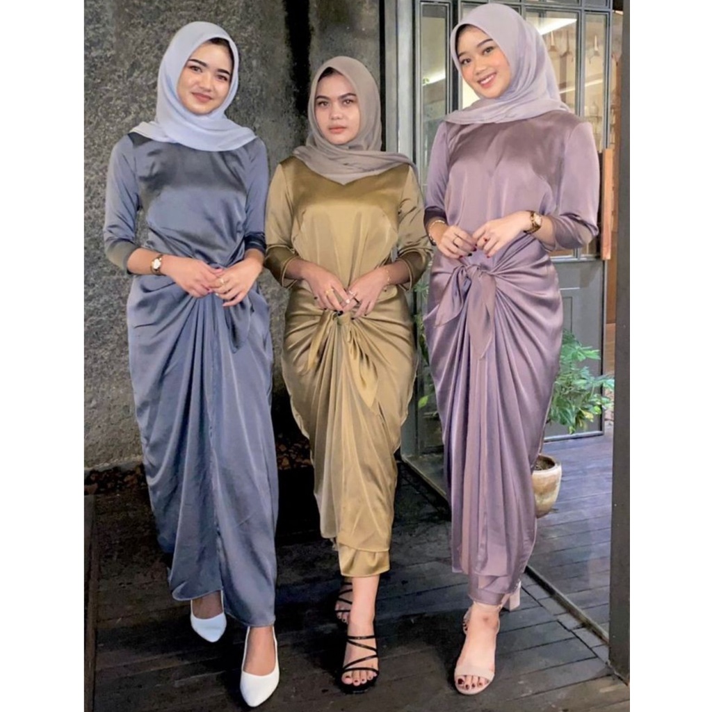 Rok Lilit / Wrap Skirt satin velvet premium murah jahitan berkualitas  free gesper