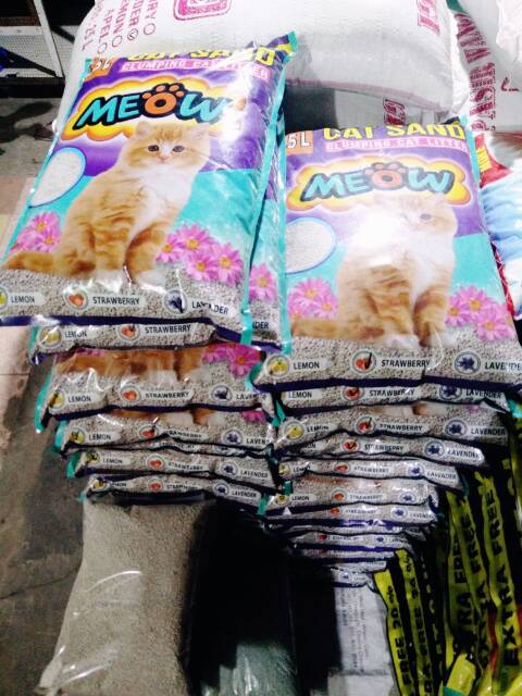 Pasir Wangi / Pasir Kucing Meow 5,5L