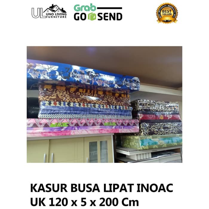 Kasur Busa Lipat Inoac Ukuran 120x5x200 Original Asli Baru