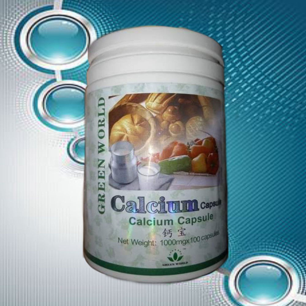 CALCIUM SOFTGEL GREEN WORLD/OBAT OSTEOPOROSIS/TULANG KEROPOS