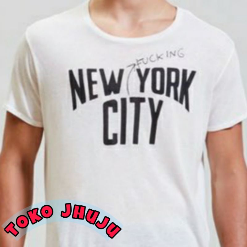 Baju Tshirt TXT Soobin style New York Fuck!ng City