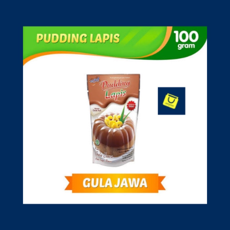 

Nutrijell Nutrijel Pudding Susu Pudding Puding Lapis Gula Jawa