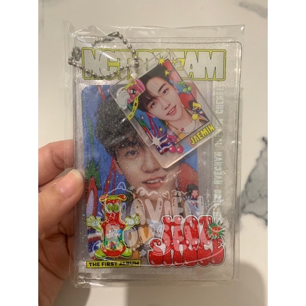 ready stock hot sauce MD jaemin photo holder haechan holo standee binder only