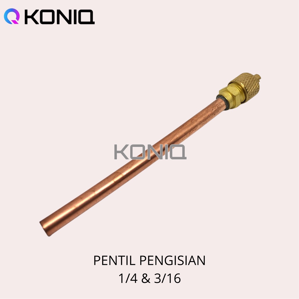 PENTIL KULKAS / PENTIL PENGISIAN FREON 1/4 & 3/16