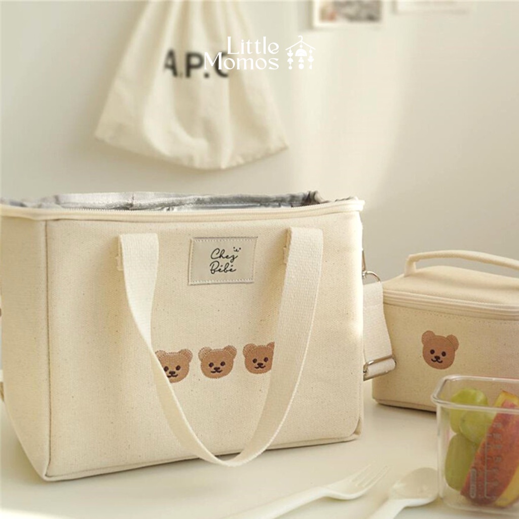 Little Momos Premium Multipurpose Storage Bag | Tas penyimpanan ASI, Snack, MPASI