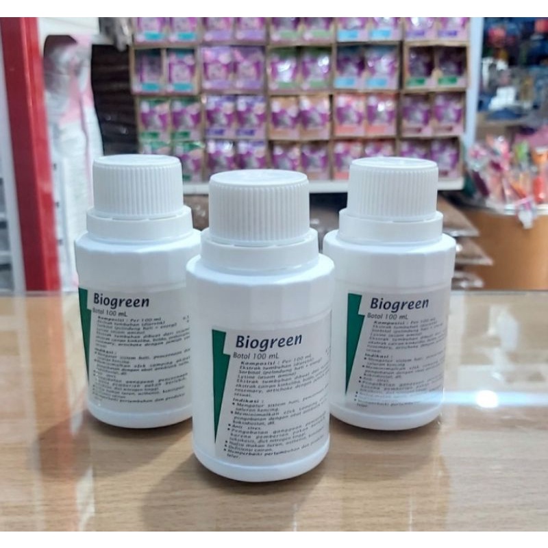 Biogreen 100ml Suplement Kucing/Anjing/Ayam/Merpati/Sapi