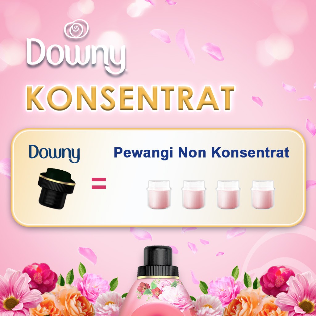 Downy Premium Parfum Adorable Bouquet Pewangi dan Softener 550ml