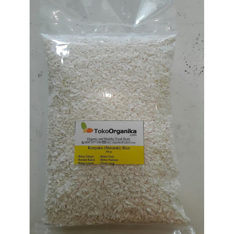 

PROMO TERMURAH konyaku (shirataki ) rice 500gr MN294