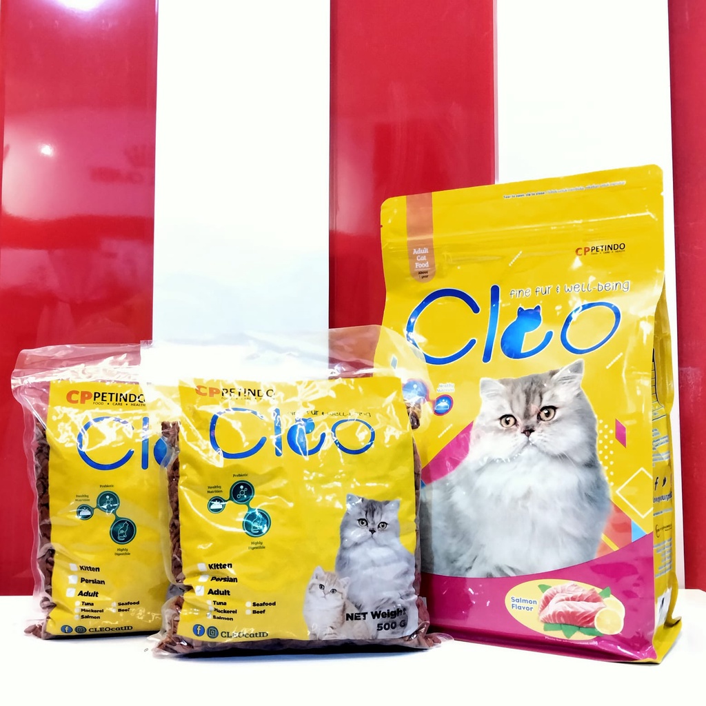 CLEO Adult SALMON REPACK makanan kucing