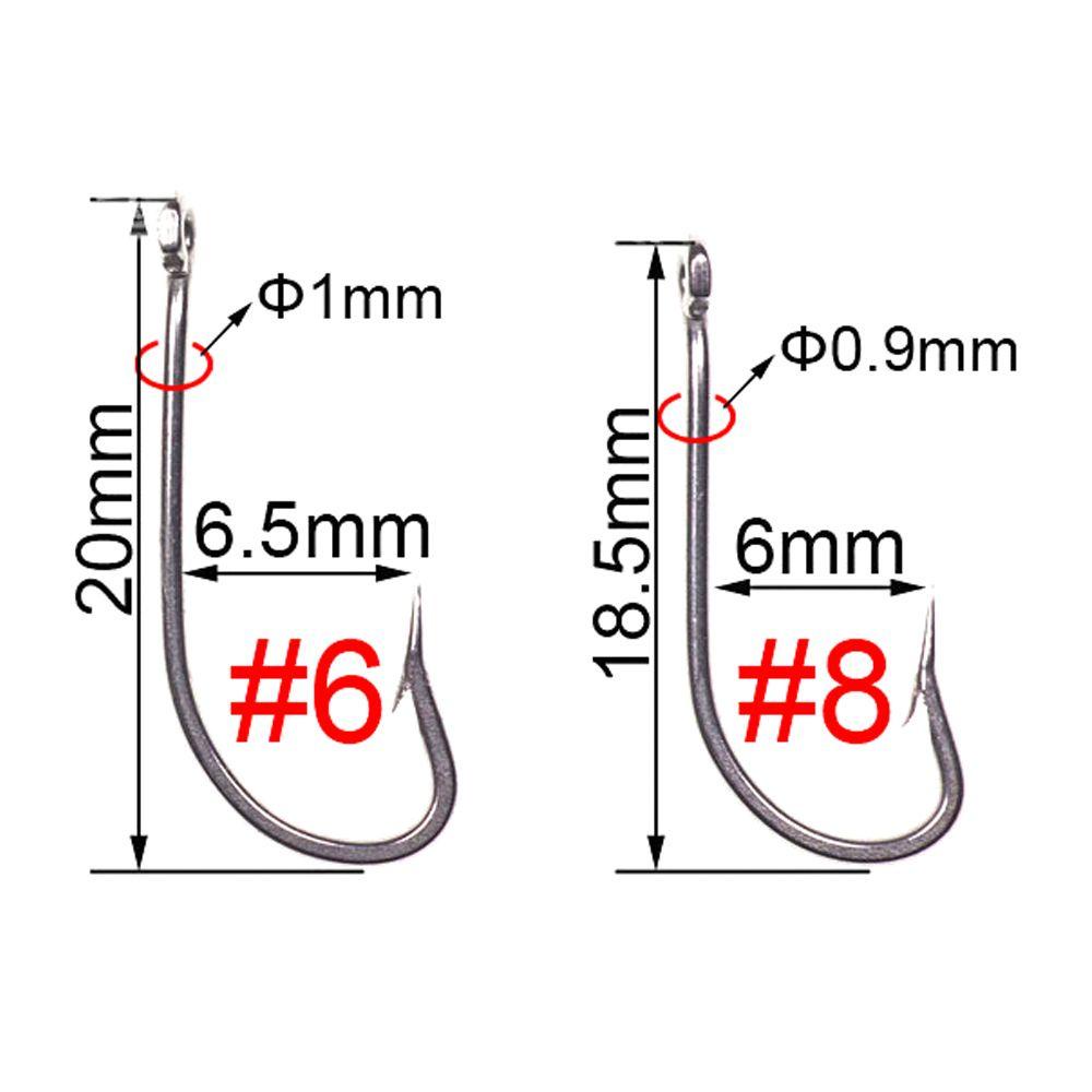 Top 3pcs Charlie Bionic Umpan Buatan Kristal Es Gila Fishhooks Umpan Palsu