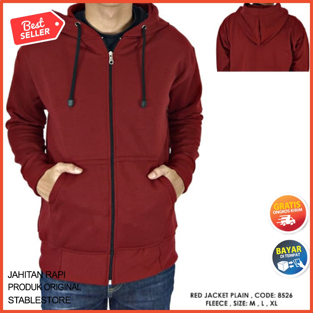 Jaket Pria Korea Casual Remaja Anti Air Keren Outdoor M3H9 Cowok Anti Angin JAKET SWEATER HOODIE ZIP