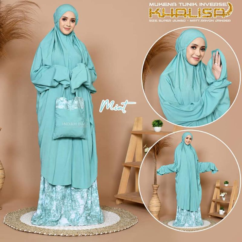 Mukena Tunik Khalisa Invers dan Azkadina