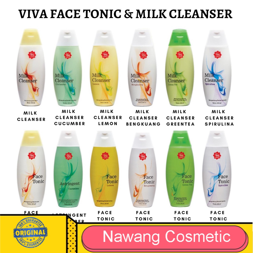 Face Tonic / Milk Cleanser Viva 100 ml