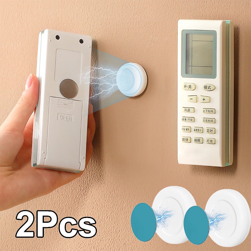 2 Pcs Kait Gantungan Remote Control Magnetik Untuk Dekorasi Kulkas