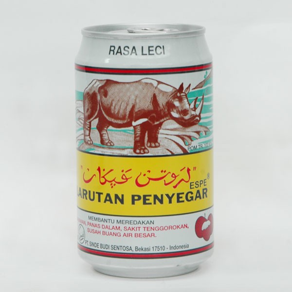 

Larutan Cap Badak Lychee Can 320 Ml