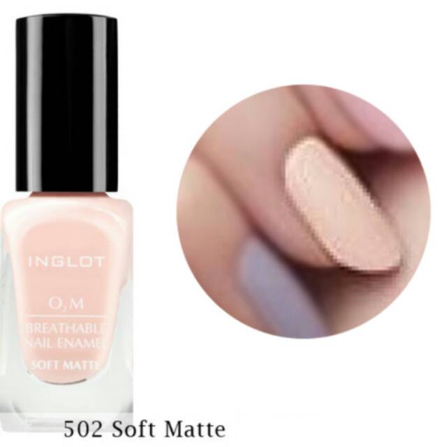 Kutek Halal INGLOT 502 Matte (bisa untuk sholat)
