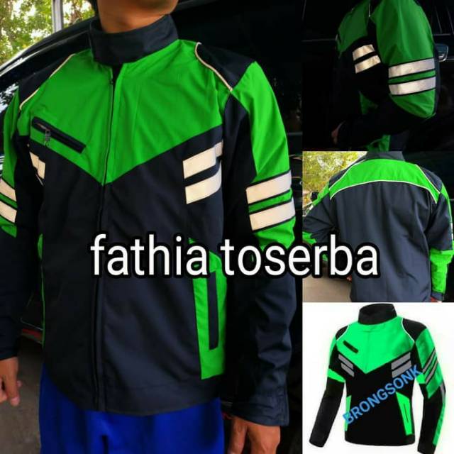 Jaket ojol turing polos