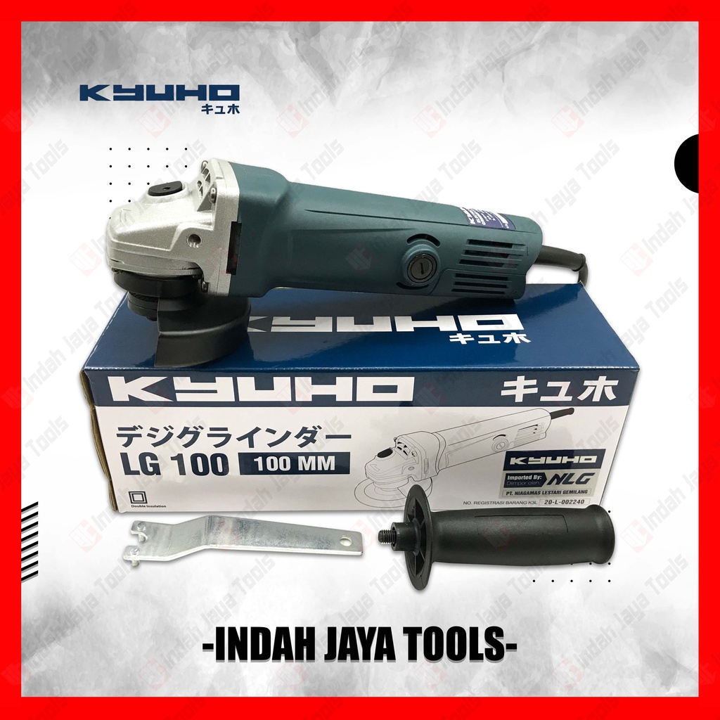 KYUHO LG 100 Mesin Gerinda Tangan 4 Inch Angle Grinder Gurinda LG100