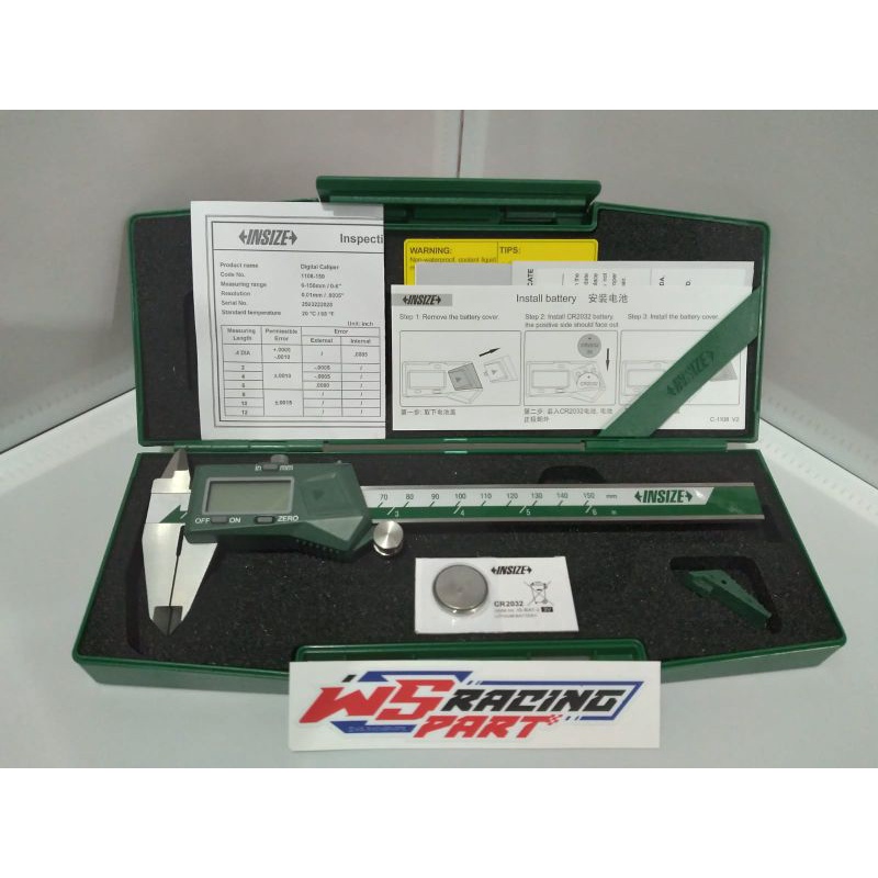 ORIGINAL digital caliper insize 1108-150 6"