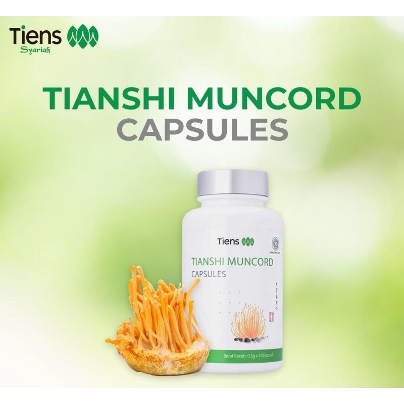 Jual Vitamin Prostat Tiens Tianshi Muncord Capsules Cordyceps