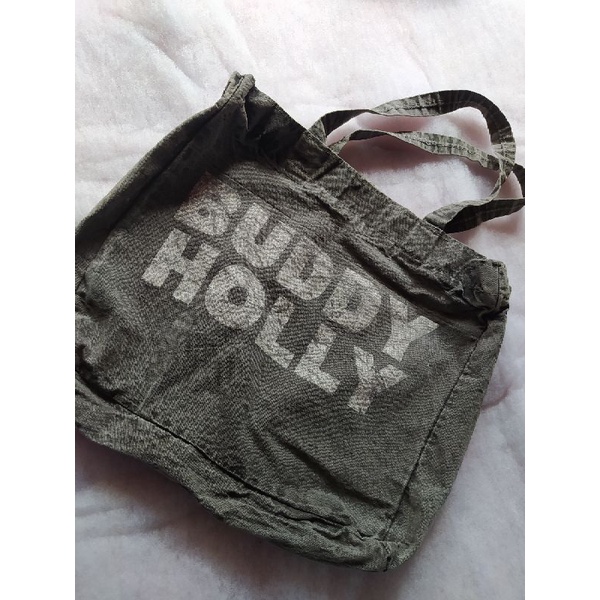 BUDDY HOLLY tote bag