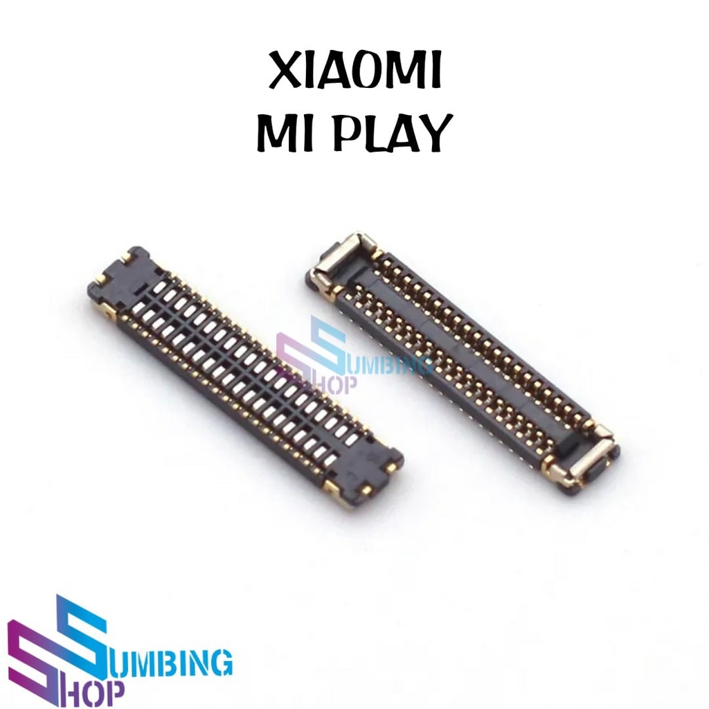 Konektor Lcd Xiaomi Mi Play Soket Connector Fpc On Board