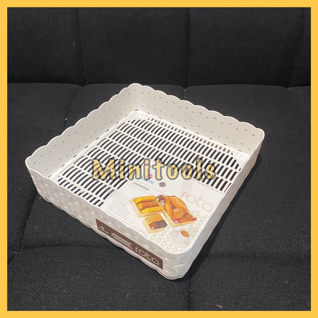 Keranjang Anyaman / Nampan Anyaman / Tray Rota Travessa Claris