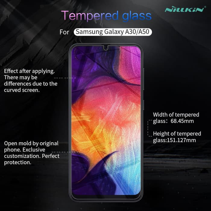 SAMSUNG Galaxy A30 Galaxy A50 Tempered Glass NILLKIN Amazing H