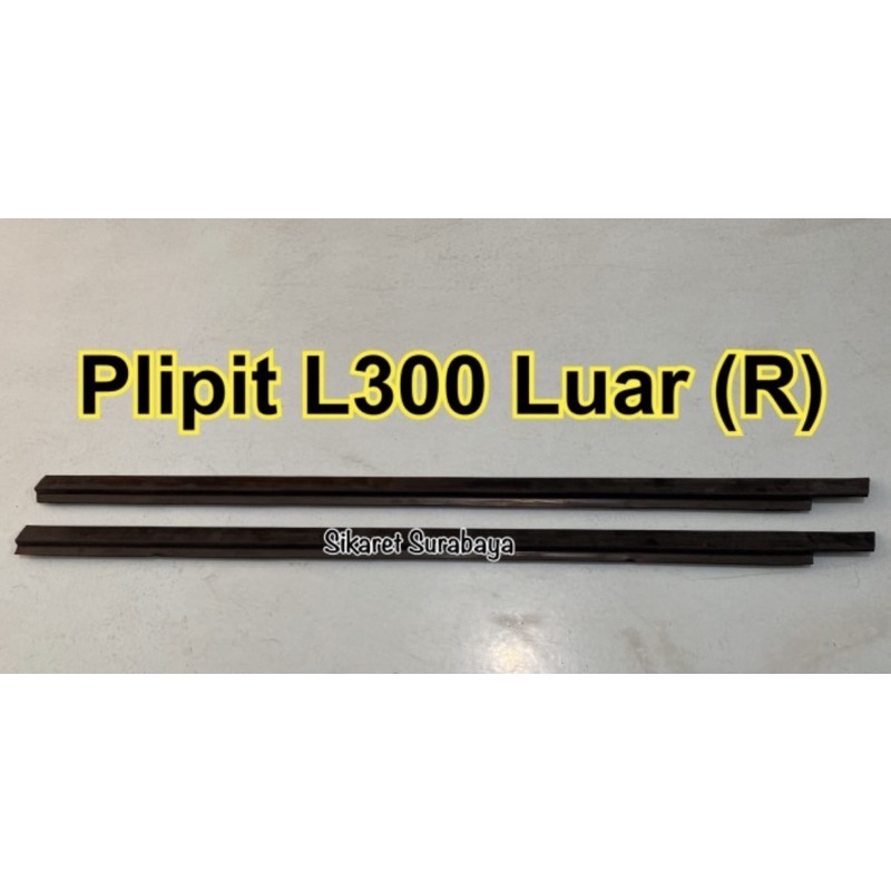 Karet Pelipit List Kaca Weather Strip L300 Depan Luar Kanan