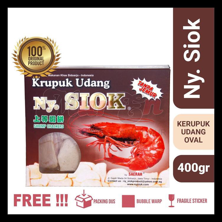 

SALE! KERUPUK / KRUPUK UDANG NY SIOK 400 GR MUR EN TERMURAH
