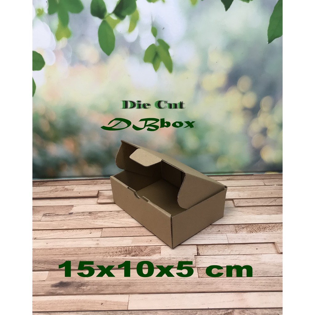 ( 10 Pcs ) Kardus  uk. 15x10x5 cm...Die Cut untuk kotak Aksesoris dll, model box pizza-1