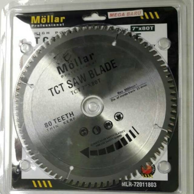 Mata Pisau Potong Kayu/Pisau Gerinda Potong Kayu 7"