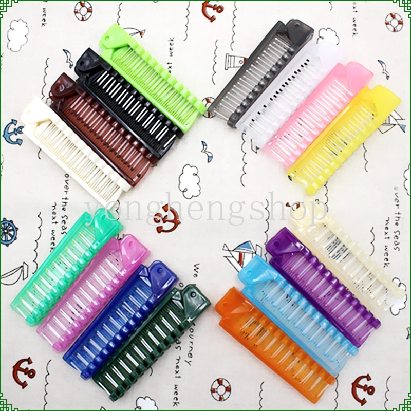 Sisir Rambut Lipat Portable Anti Statis Untuk Travel