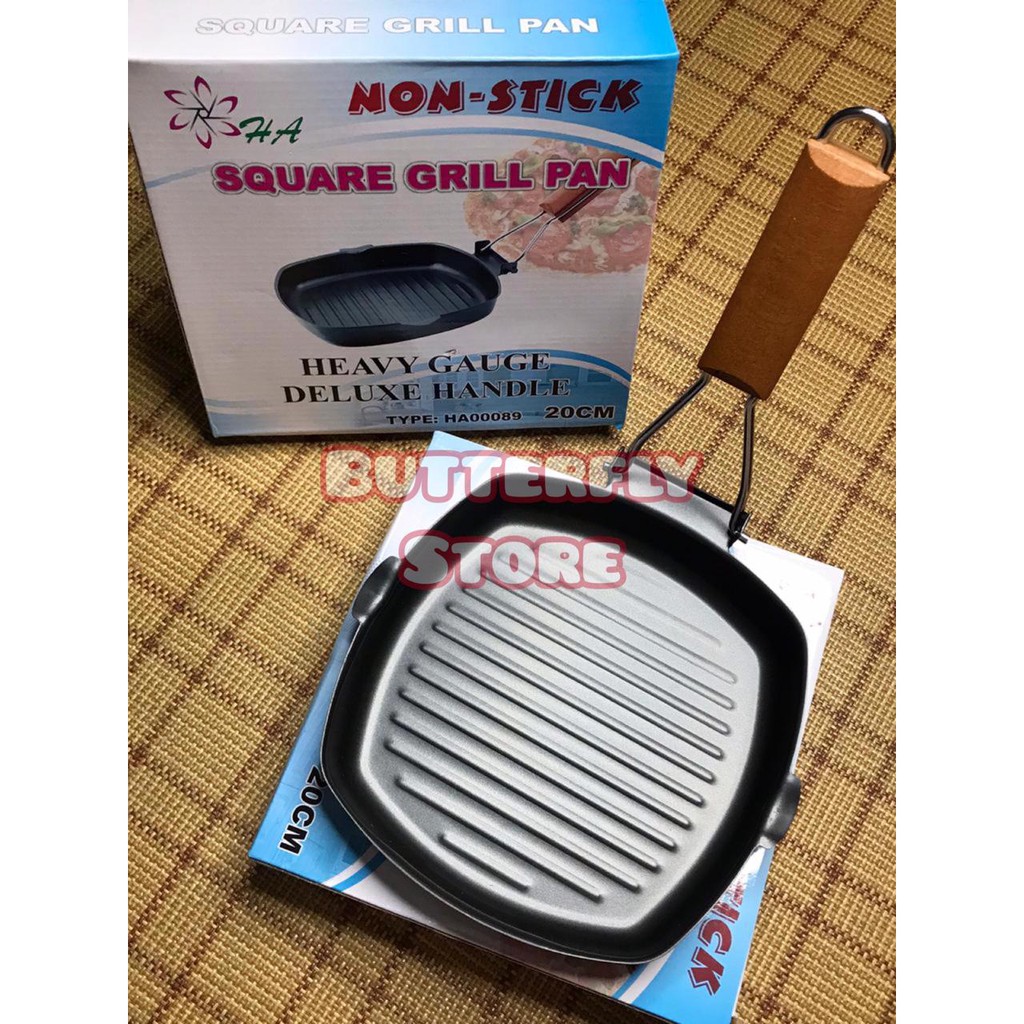 SQUARE GRILL PAN 20 CM / PAN GRILL KOTAK