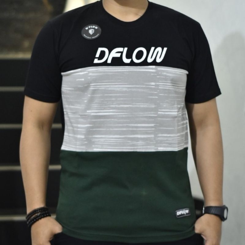 KAOS DISTRO  DFLOW  BANDUNG LAKI KEREN BAJU TERBARU 2023 PRIA DEWASA  MURAH MERIAH