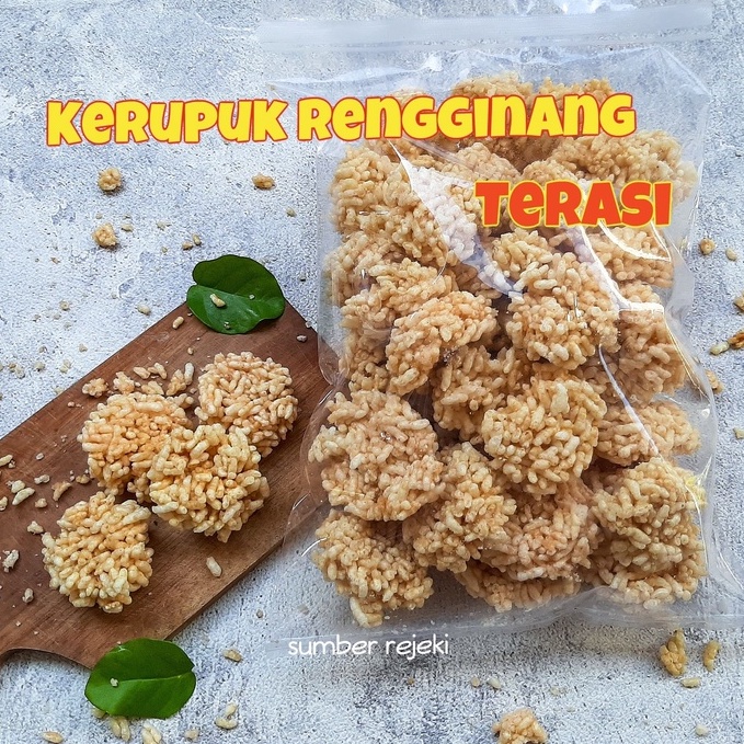 

RENGGINANG TERASI MATANG TIDAK MENTAH 250 GRAM KERUPUK