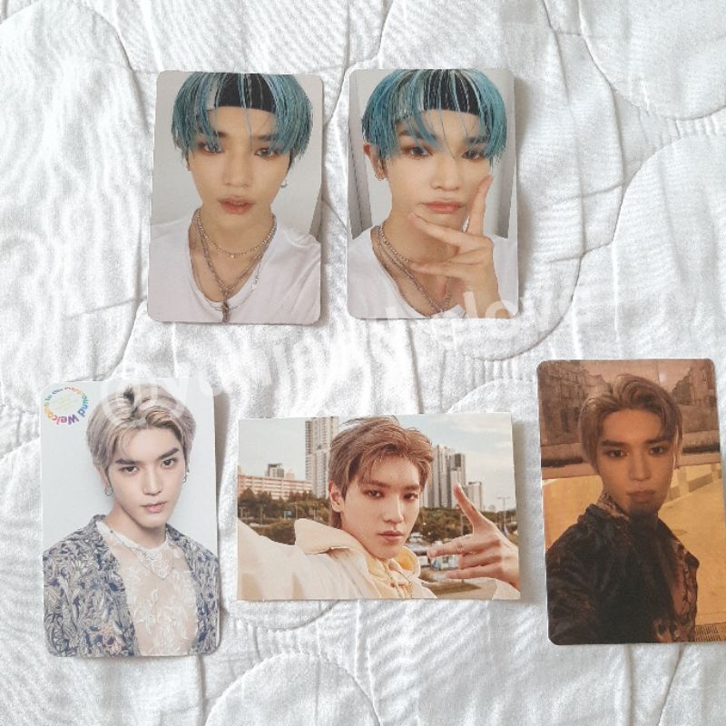 Photocards Taeyong PC superm wtmp welkit hi seoul