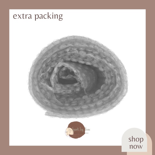 

BUBBLE WRAP TAMBAHAN PACKING EXTRA PACKING