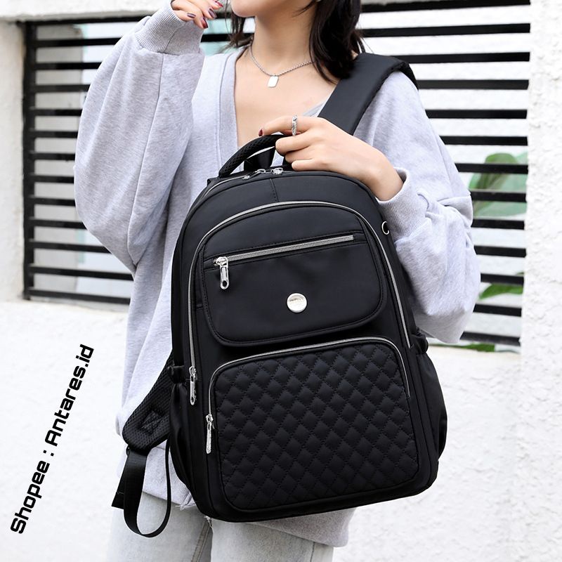 ORIGINAL Tas Ransel Chibao Laptop JUMBO 15 Inch  Wanita Import Korea Best Seller Terbaru