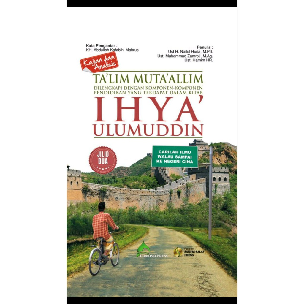 KITAB ASLI TERJEMAH TALIM MUTAALIM IHYA ULUMUDDIN SAKU JILID 2 LIRBOYO TERBARU BISA COD
