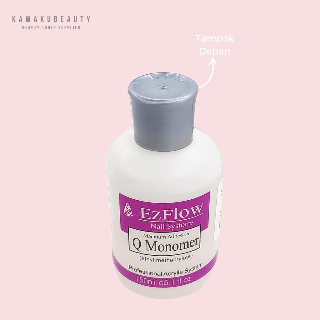 Acrylic Liquid Cairan Monomer Bubuk Akrilik Nail EZ Flow