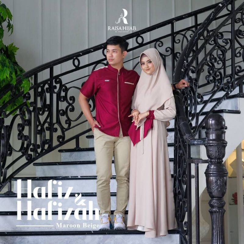 GAMIS COUPLE || SARIMBIT GAMIS KOKO HAFIZ & HAFIZAH BY RAISA HIJAB